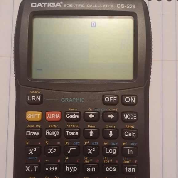 Scientific Calculator with Graphic Functions - Catiga - Picture 3 of 4